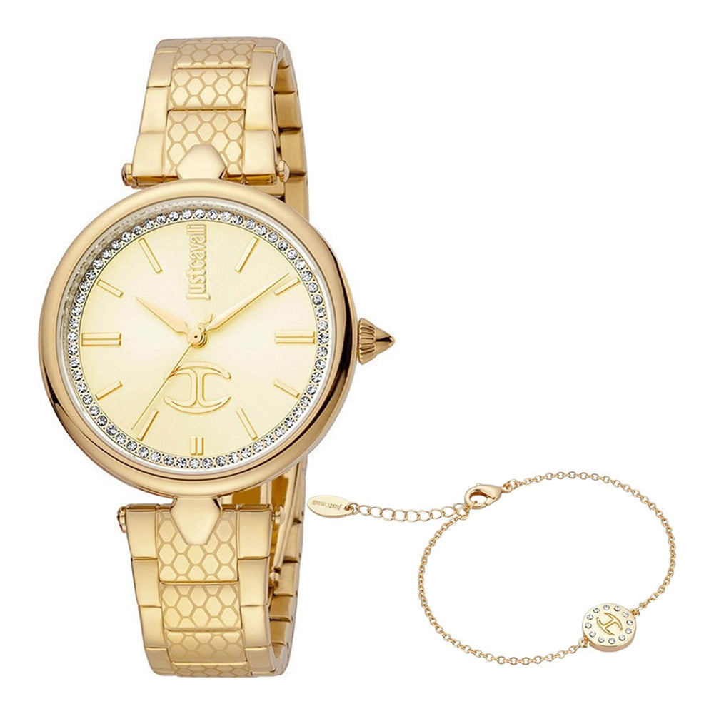 Just Cavalli Set Valentines JC1L156M0055 Damenuhr Just Cavalli Set Valentines JC1L156M0055 Damenuhr